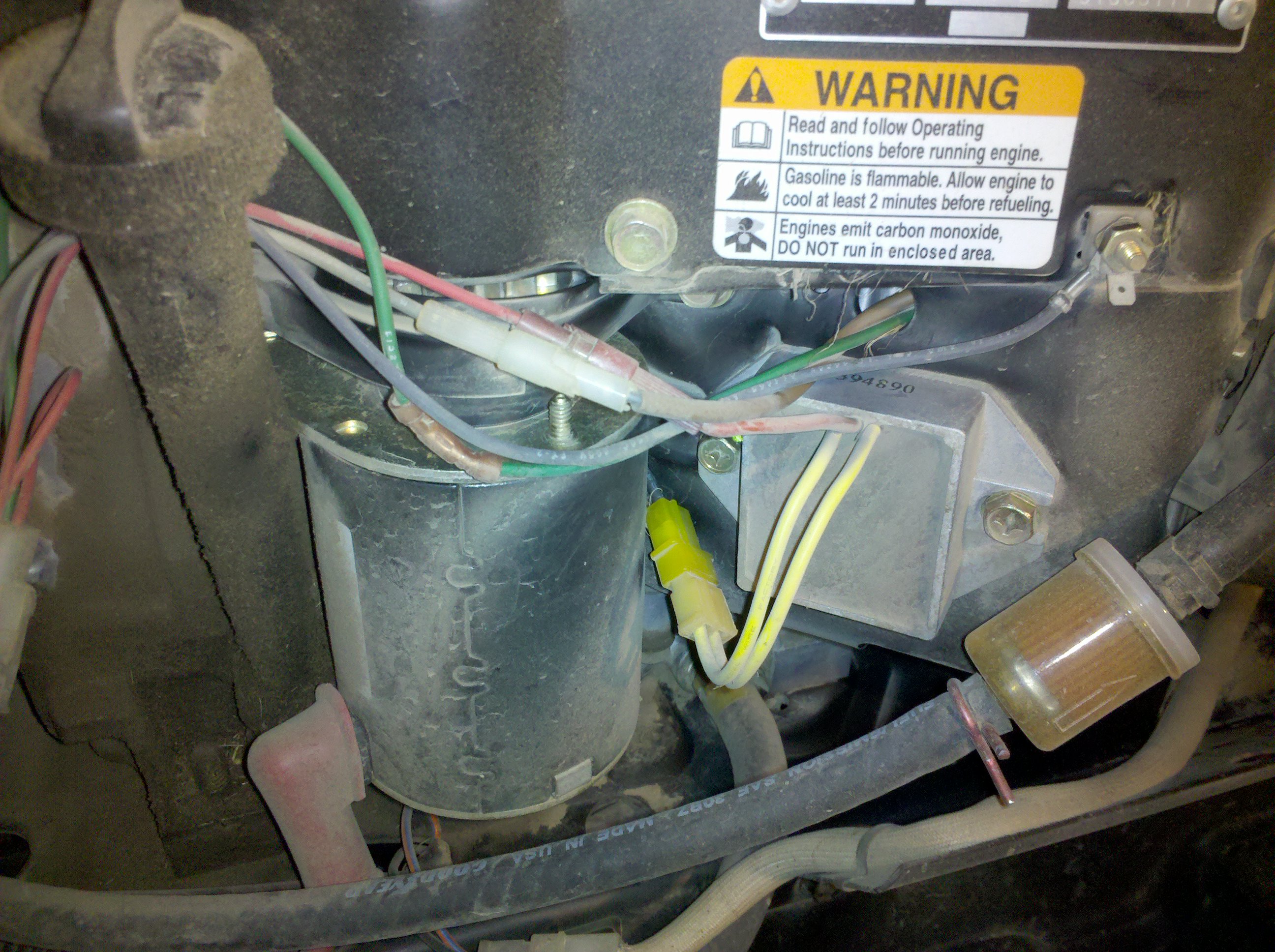 Briggs Vanguard 18HP Not Charging walker riding mower wiring diagram 